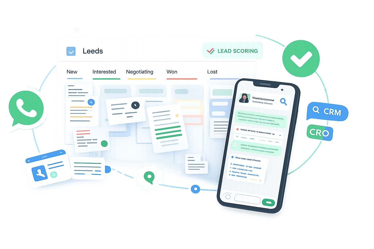 BetaXLab WhatsApp CRM and automation dashboard preview
